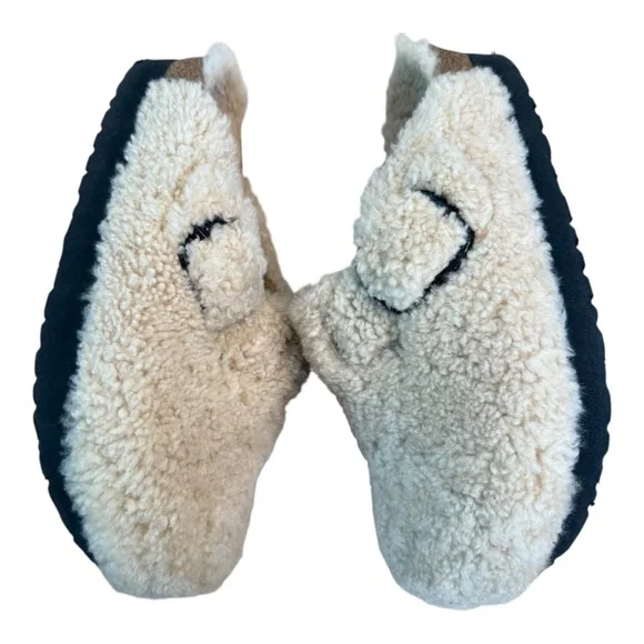 Birkenstock Women's Papillio Boston Shearling Clogs Sz 40 Narrow - Picture 3 of 6